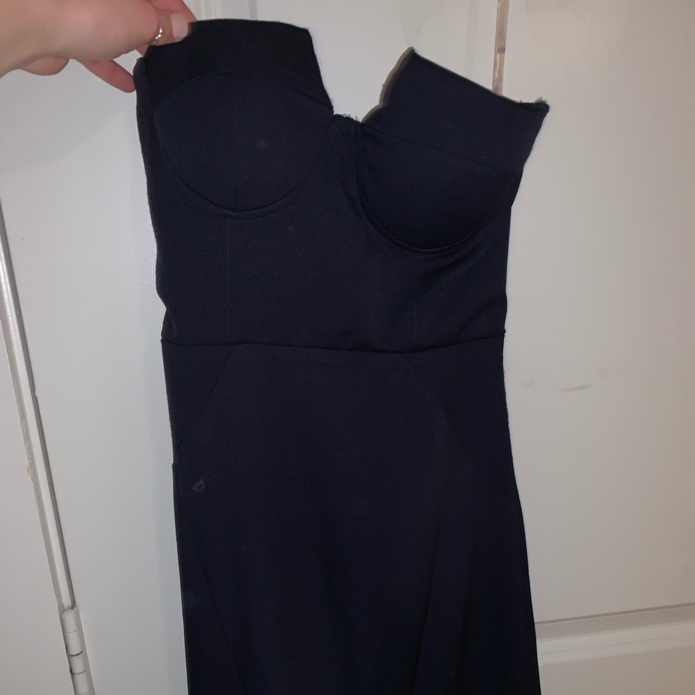 Navy blue formal dress